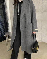 DUBLIN WOOL OVERCOAT CHARCOAL