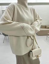 MARIS CASHMERE BLEND KNIT IVORY