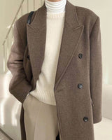 CINTA WOOL COAT SOFT BROWN