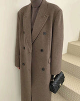 CINTA WOOL COAT SOFT BROWN