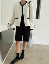 EVIE BLAZER IVORY
