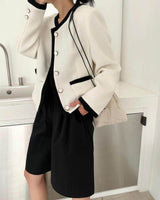 EVIE BLAZER IVORY