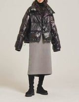 Sanna NY Glossy Down Puffer Black