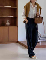 FRASIER TROUSERS NAVY