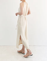 Luce Halter Dress Ivory