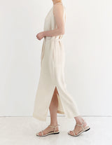 Luce Halter Dress Ivory