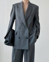 ALEXIS BLAZER CHARCOAL