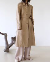 Sanna NY Sage Vegan Leather Trench