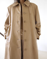 Vegan Leather Trench