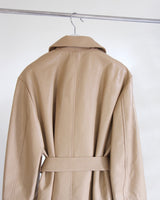 Vegan Leather Trench