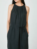 Luce Halter Dress Black