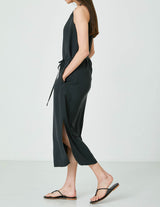 Luce Halter Dress Black