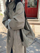 RIANNE TRENCH DARK BEIGE