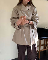 MARNIE HALF TRENCH BEIGE