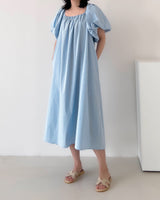 sanna ny alice puff sleeve dress