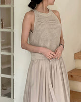 sanna ny stasi sleeveless knit