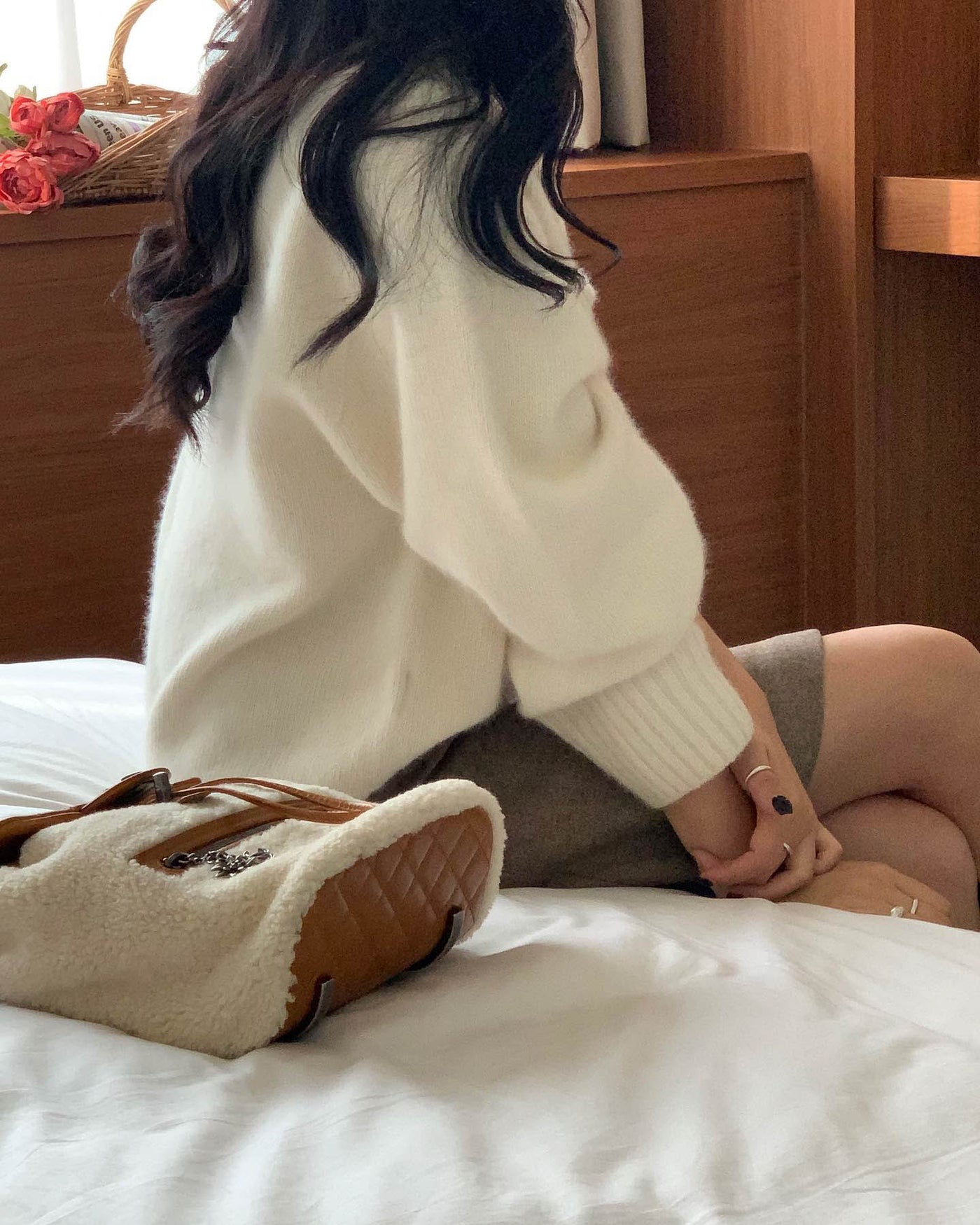 HEDI TURTLENECK IVORY – SANNA New York