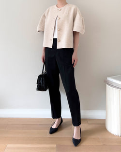 sanna ny emilie linen jacket