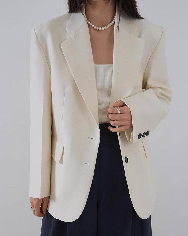 sanna ny elinor blazer ivory