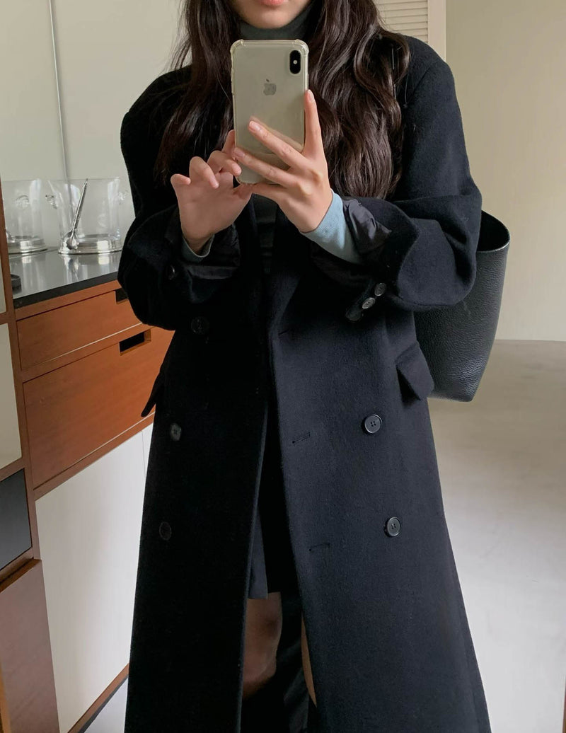 ALMIRA WOOL CASHMERE COAT