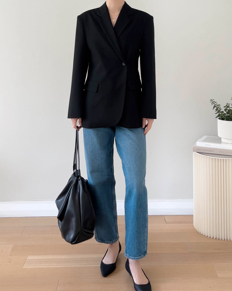 sanna ny marina blazer black 