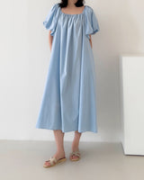 sanna ny alic puff sleeve dress
