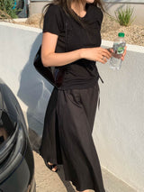 SATOU SKIRT BLACK