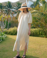 SANNA NY AILA BALLOON SLEEVE DRESS