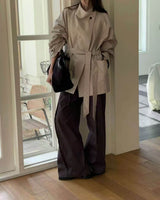 MARNIE HALF TRENCH BEIGE