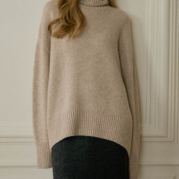 DARCY TURTLENECK NUTMEG – SANNA New York
