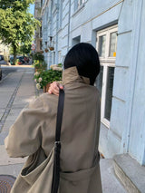 RIANNE TRENCH DARK BEIGE