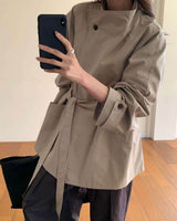 MARNIE HALF TRENCH BEIGE