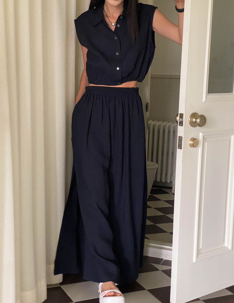 sanna ny cruz linen set 