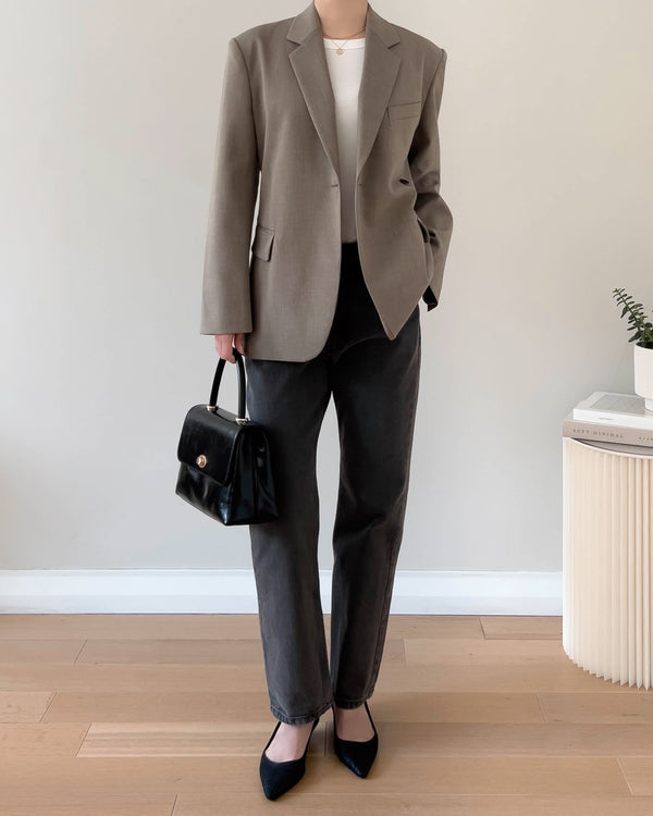 MARINA BLAZER TAUPE