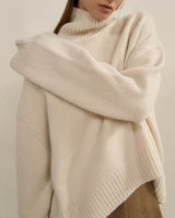 PERRIE CASHMERE OVERSIZED TURTLENECK