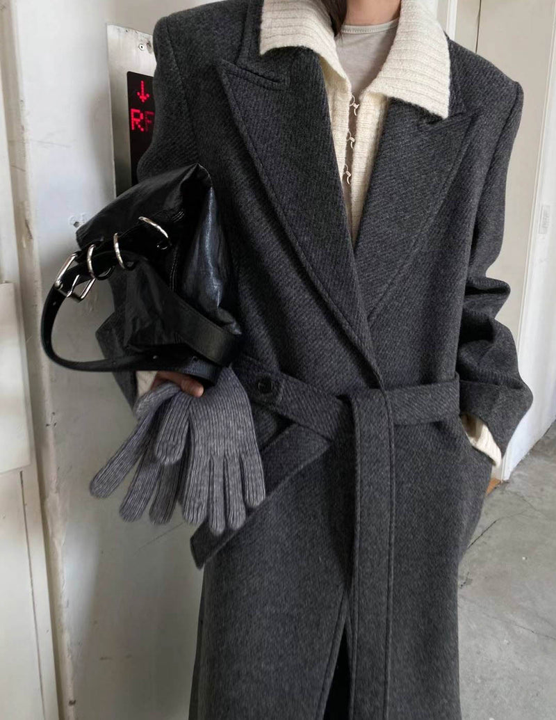 TENA WOOL ALPACA OVERCOAT