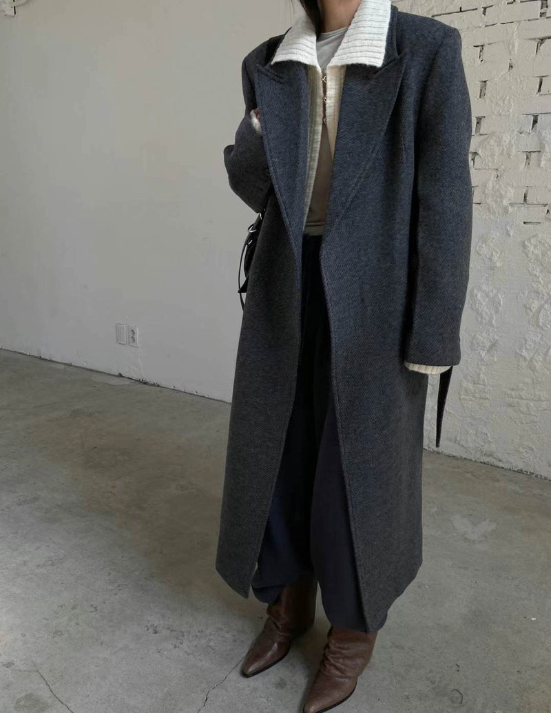 TENA WOOL ALPACA OVERCOAT