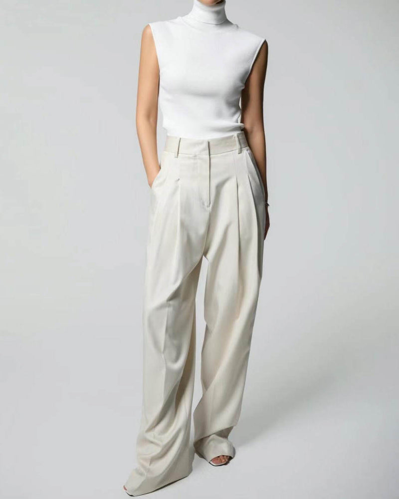 sanna ny tamsin trousers ivory