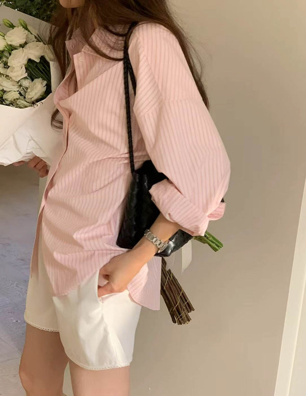 SLOANE STRIPED SHIRT