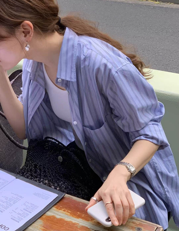 PORRO STRIPED SHIRT