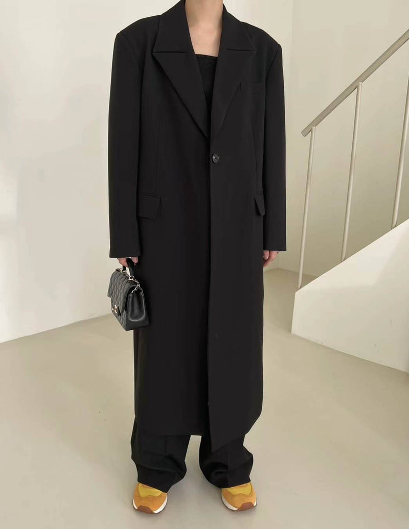 GAVI OVERCOAT BLACK