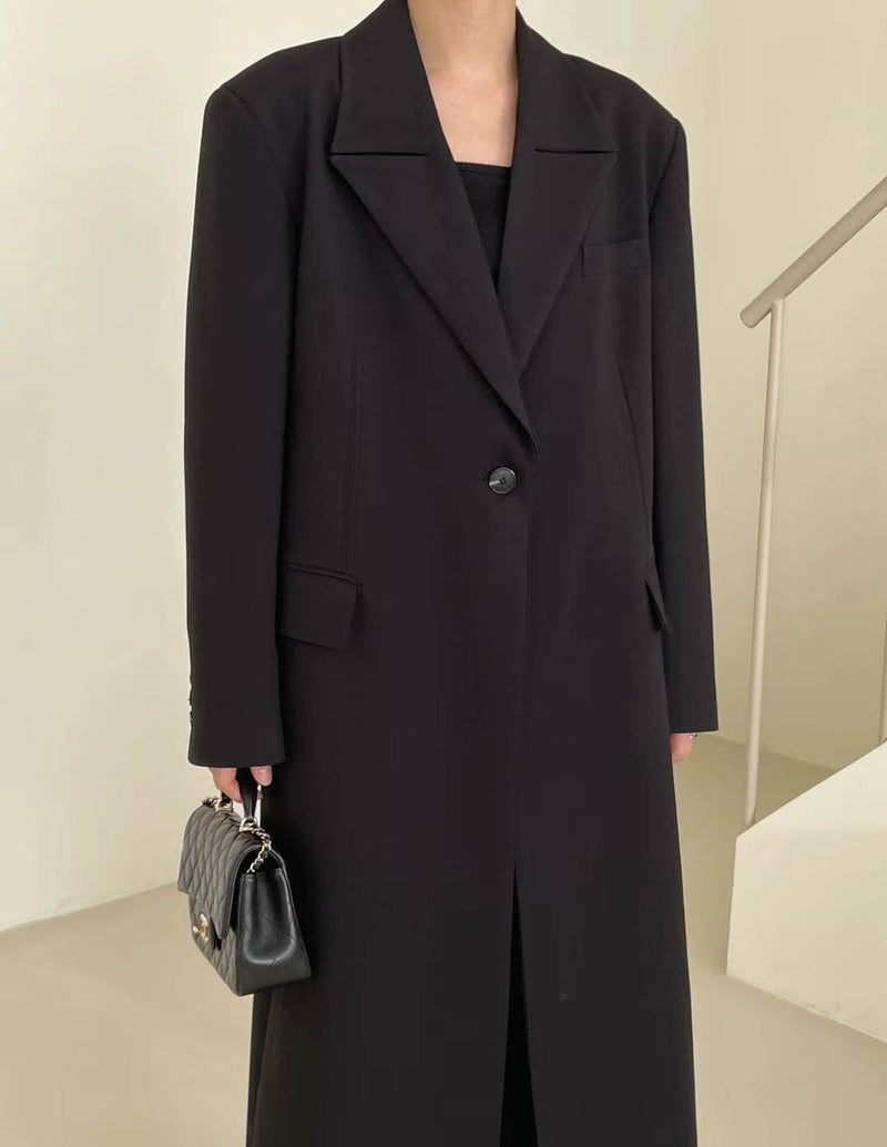 GAVI OVERCOAT BLACK