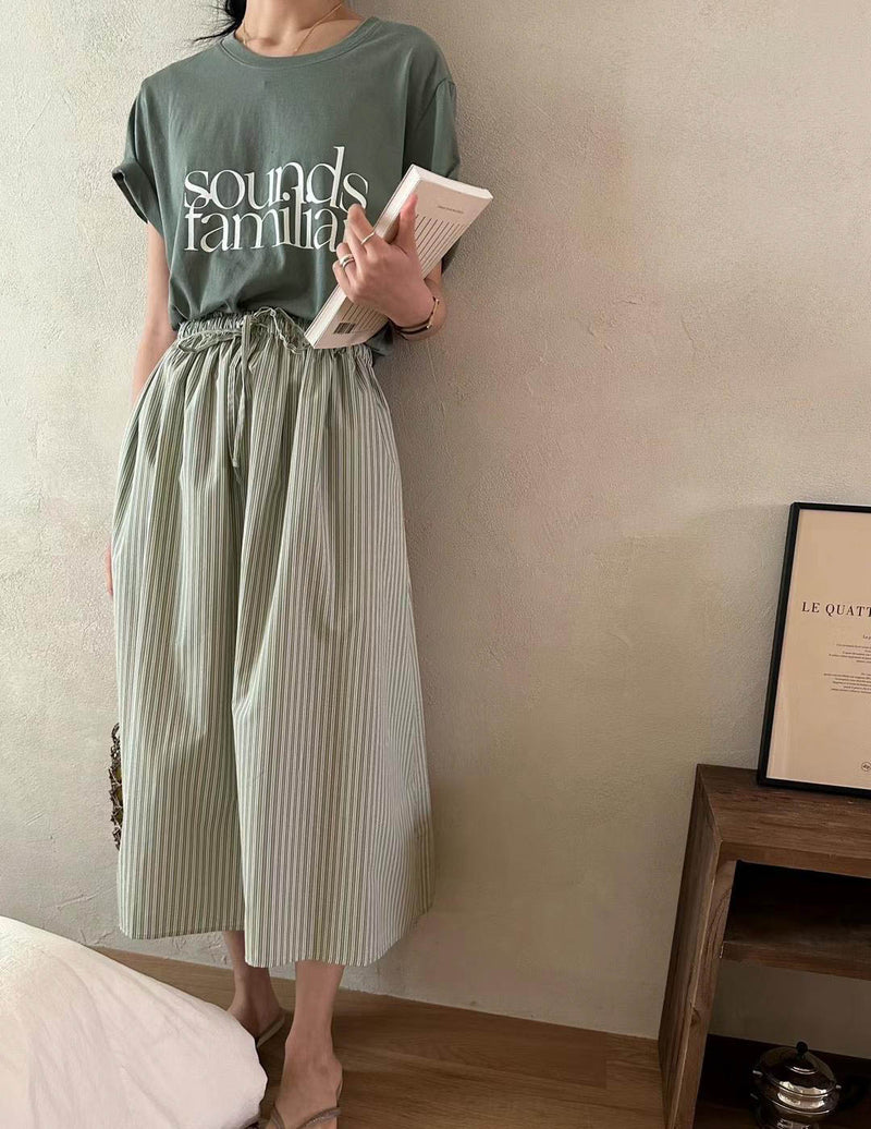 sanna ny market skirt green
