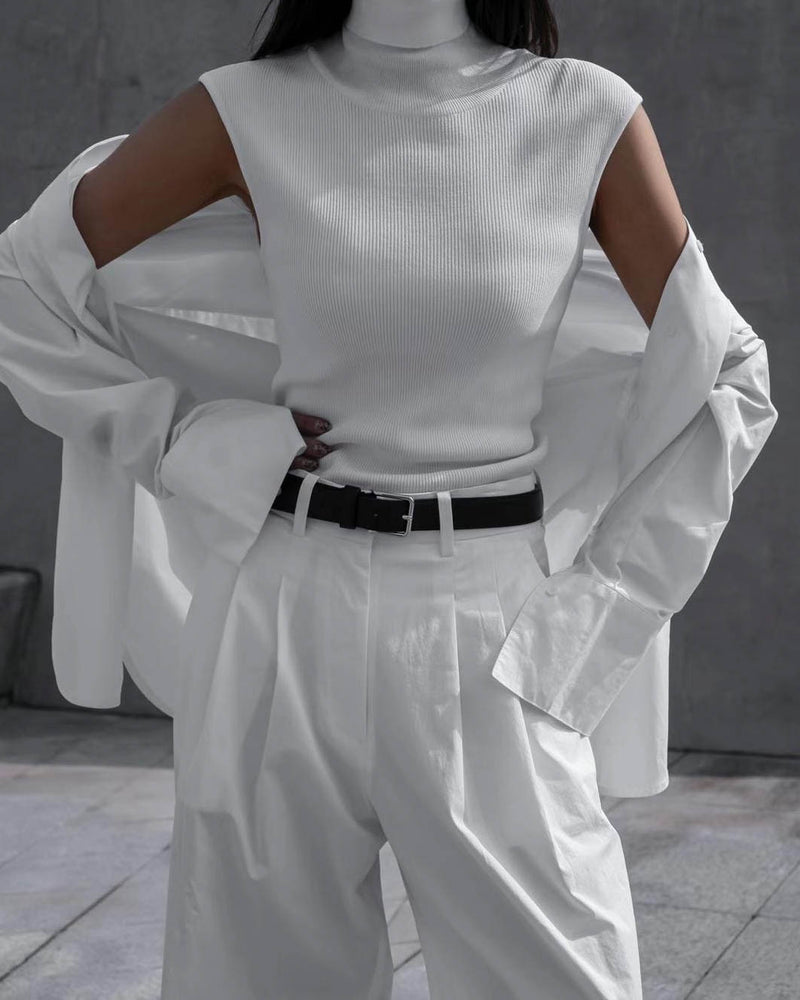 IMANI TROUSERS WHITE