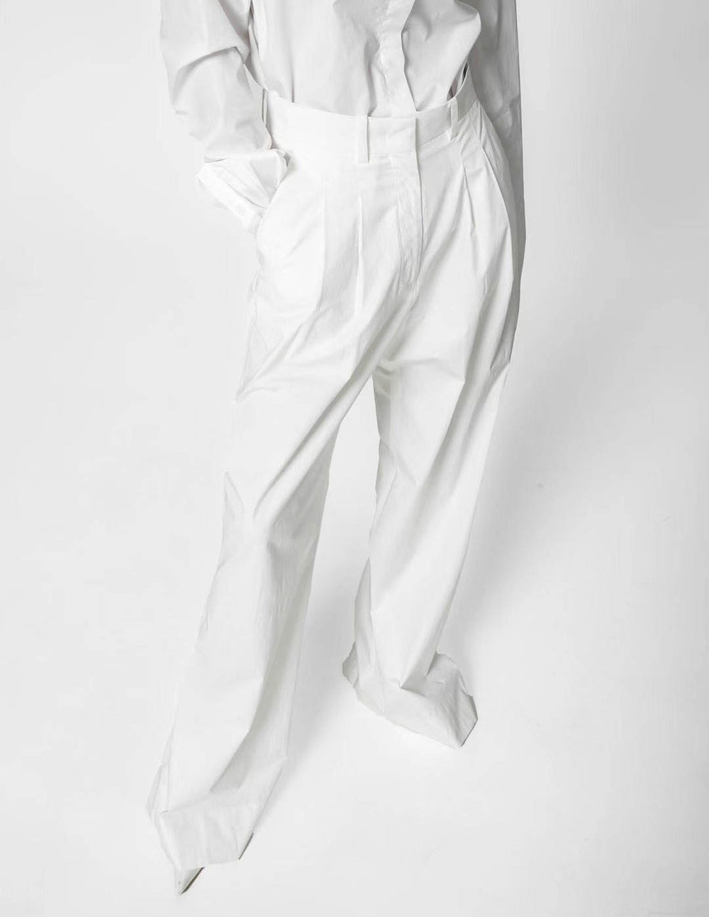 IMANI TROUSERS WHITE – SANNA New York