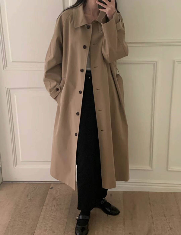 sanna ny rianne trench tan 