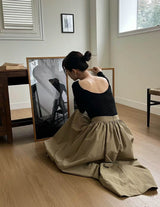 ADJANI SKIRT BEIGE