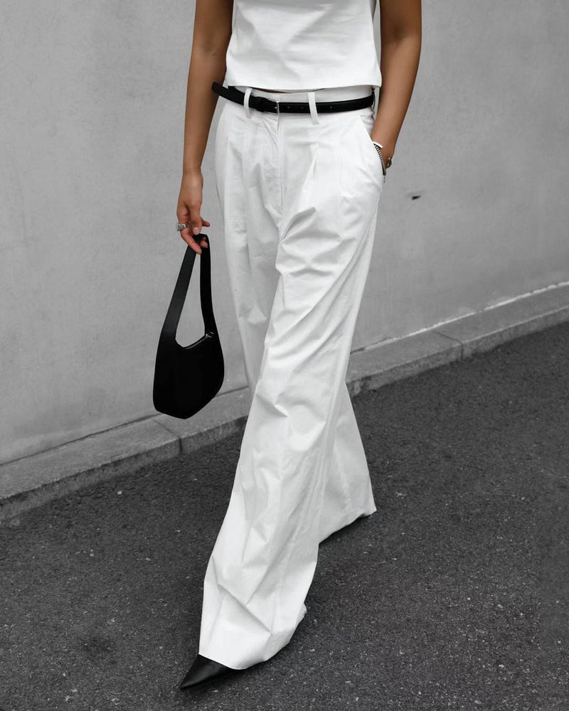 Sanna NY IMANI TROUSERS WHITE