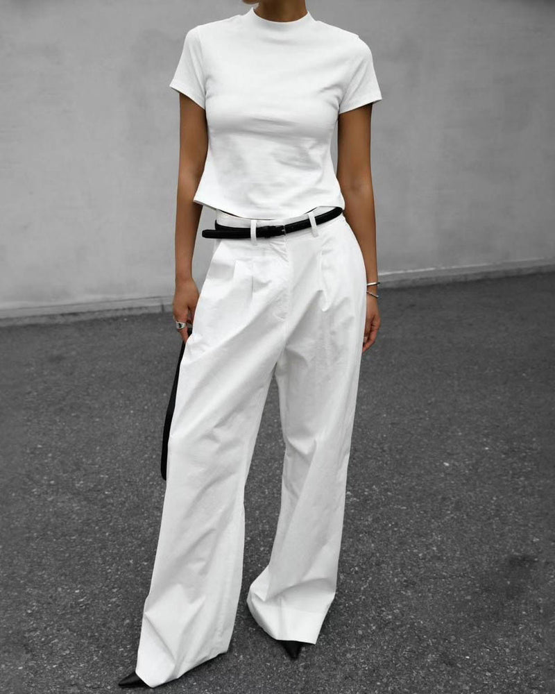 IMANI TROUSERS WHITE