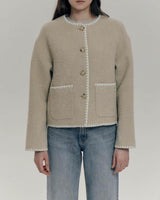 WHIPSTITCH WOOL JACKET